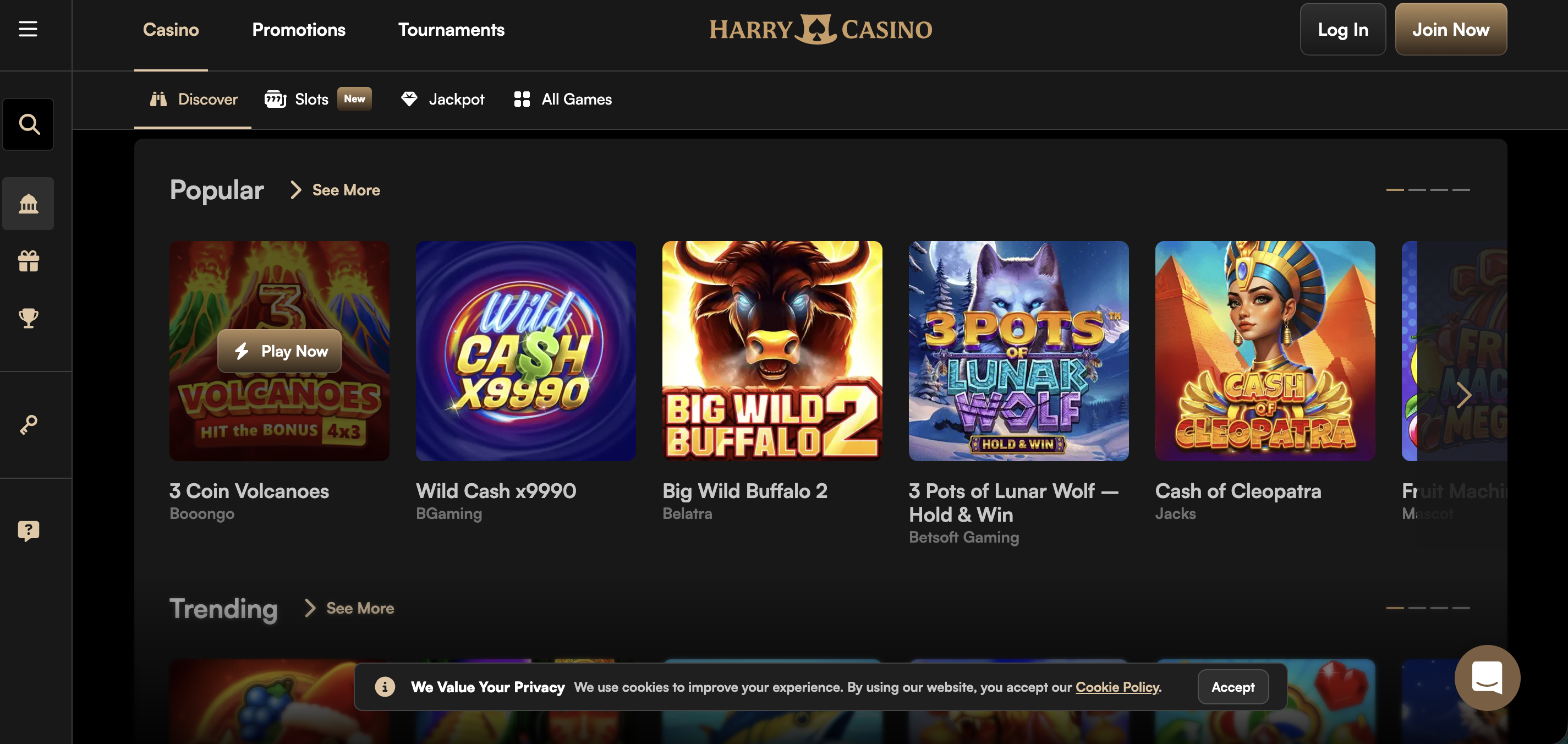 Harry Casino Screenshot 4